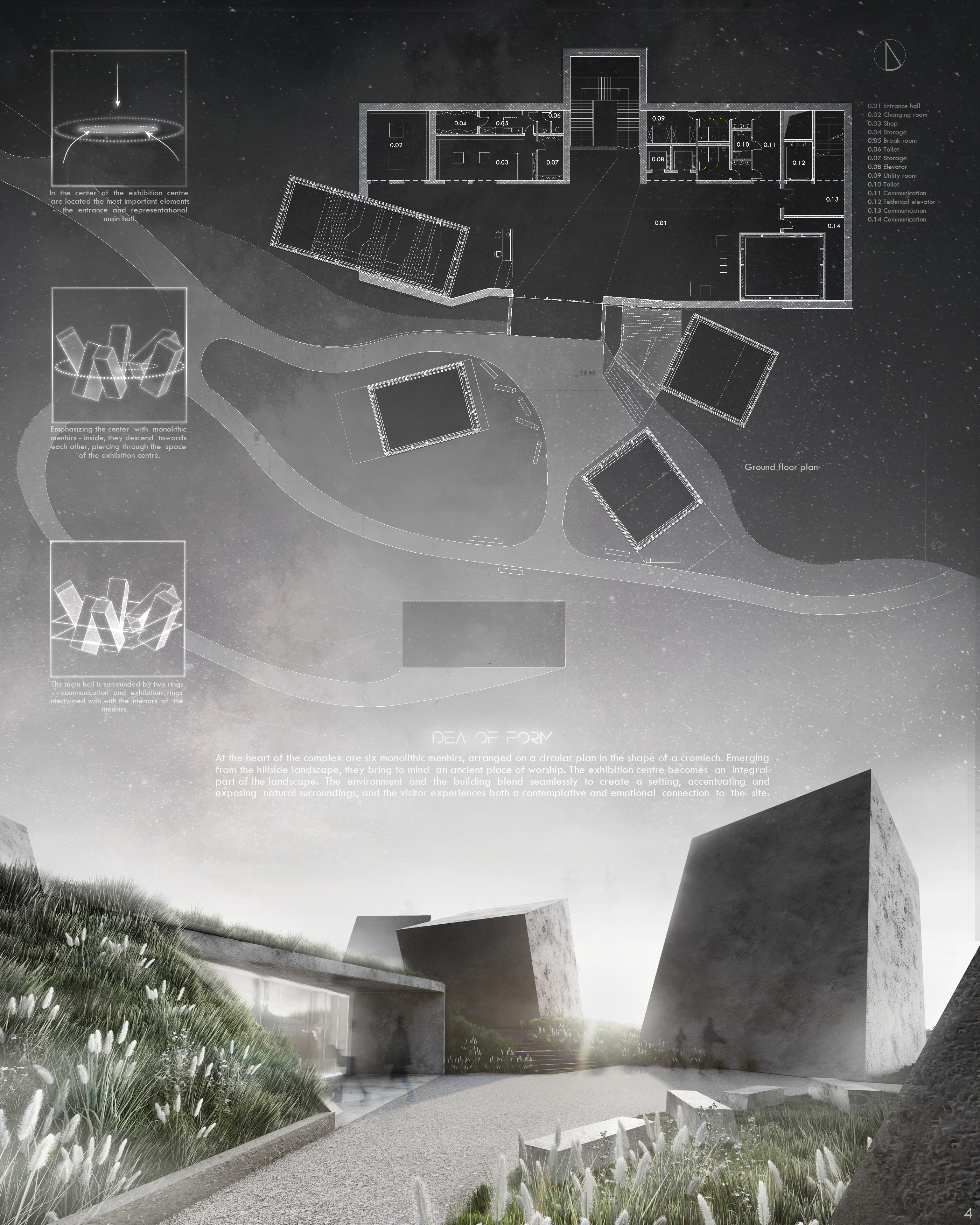 Ground floor plan / Idea of form
