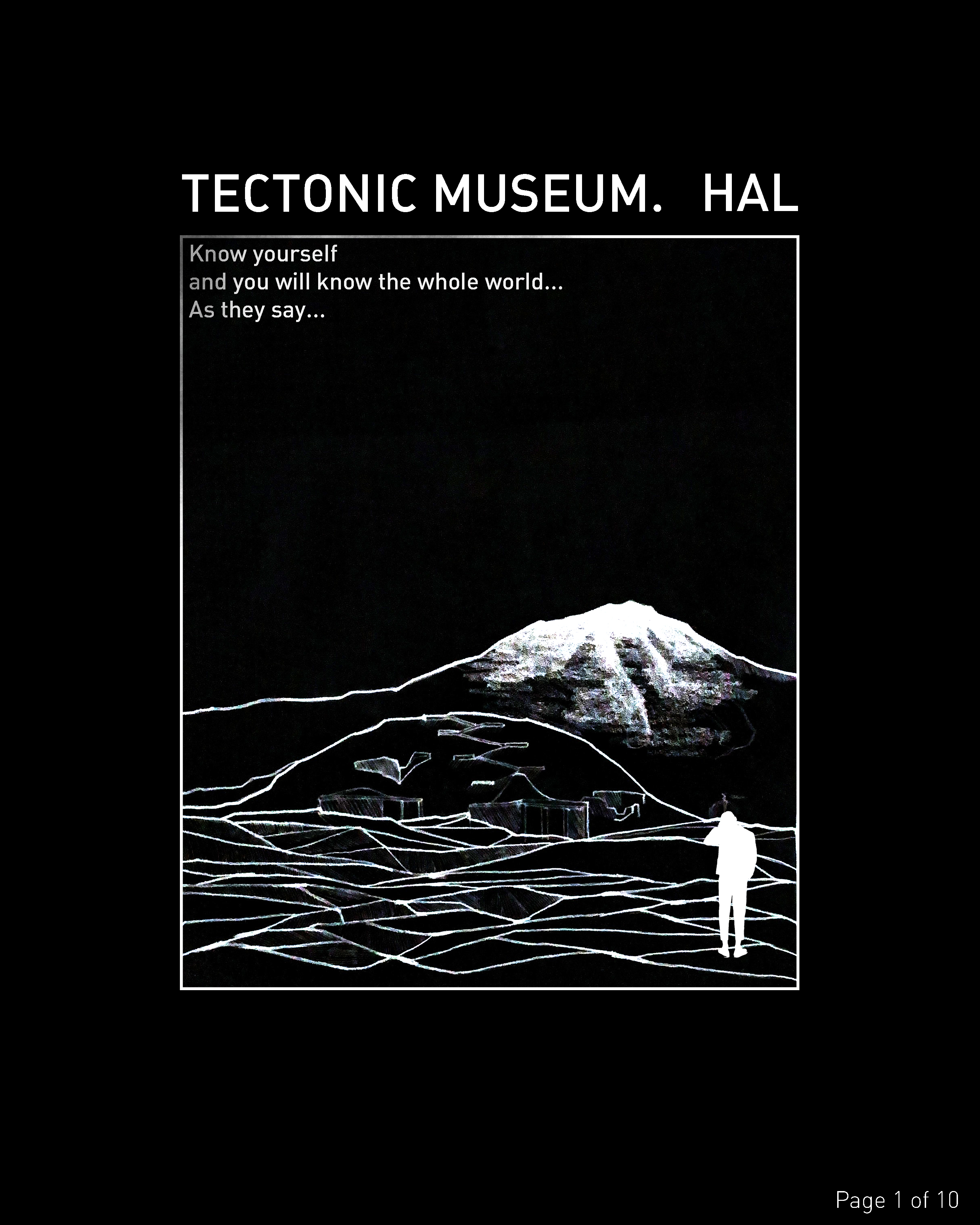 Tectonic museum. Hal