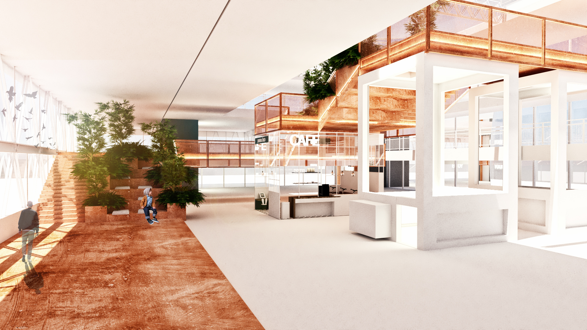 THE ORANGE CIRCULATING RECREATIVE STAGE
