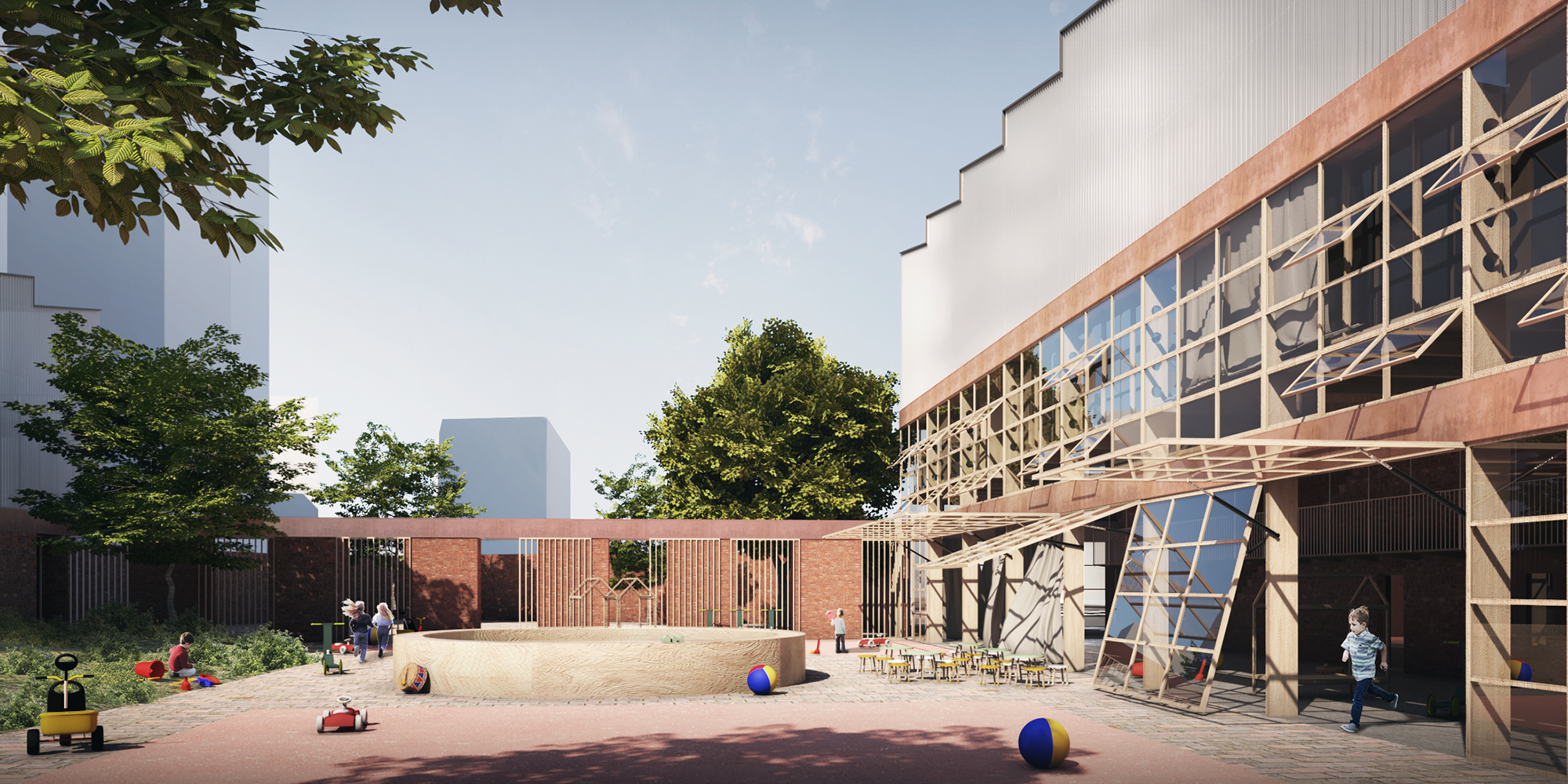 Form follows : function - flexibility - climate