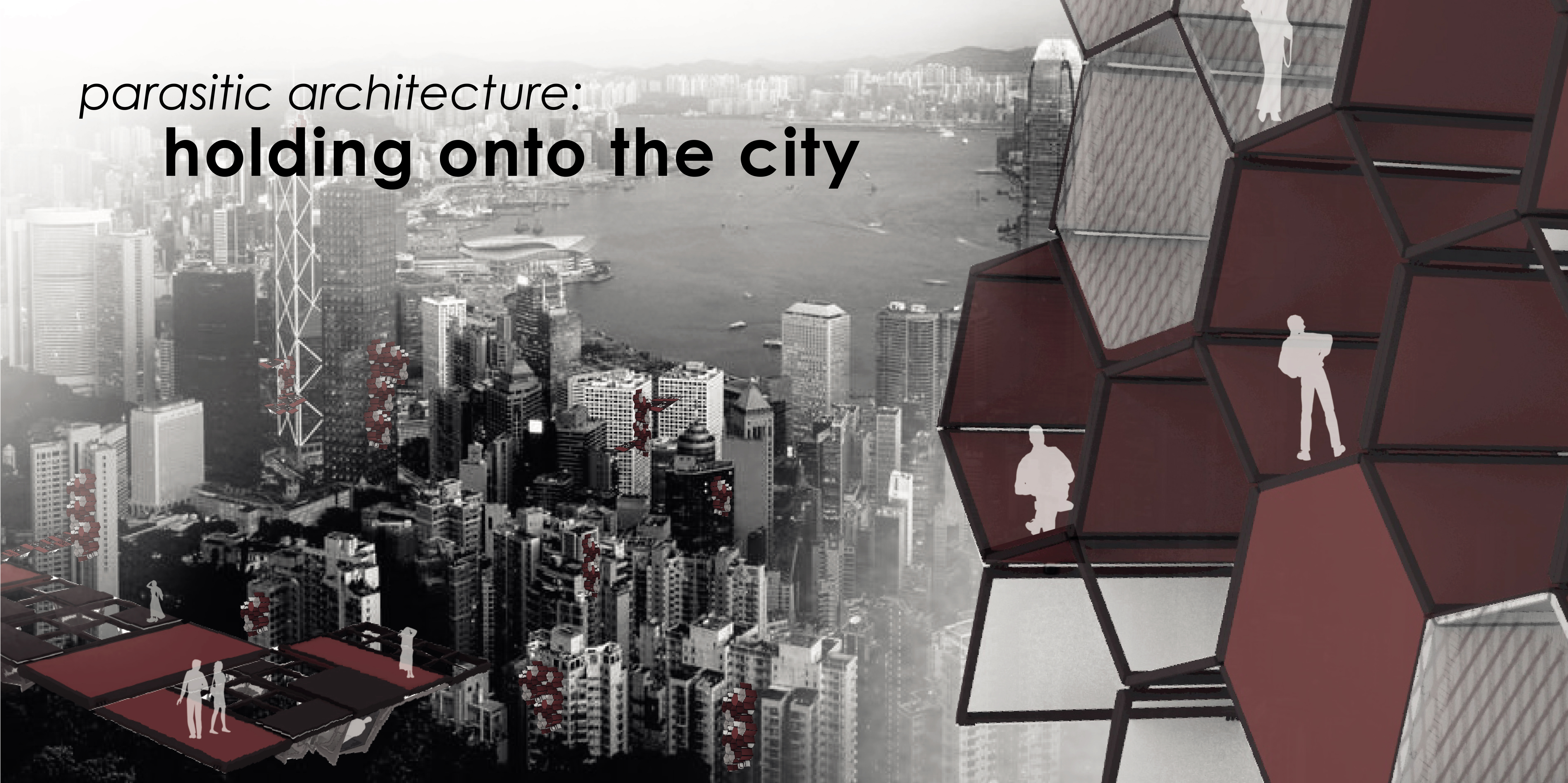 Holding onto the City: a parasitic public space network for Hong Kong including its street sleepers